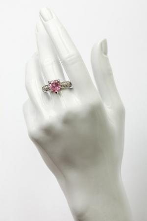 Кольцо FRANSUA ARDY. Цвет: розовый