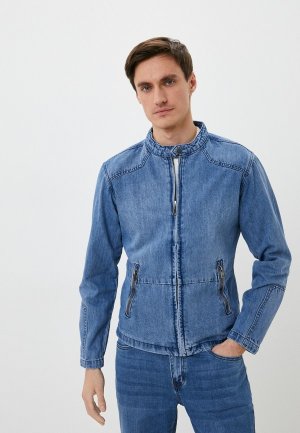 Куртка джинсовая Mossmore. Цвет: синий