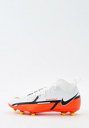 Бутсы Nike. Цвет: оранжевый