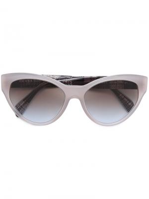 Солнцезащитные очки Cateye Prada Eyewear. Цвет: серый
