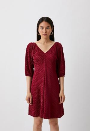 Платье Max&Co. Цвет: бордовый