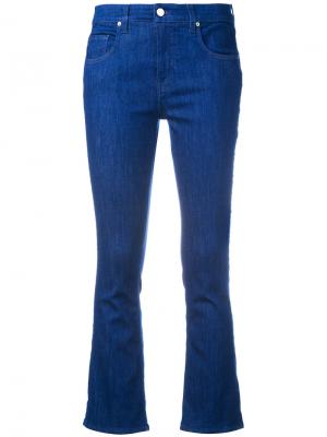 Укороченные джинсы Victoria Beckham. Цвет: синий