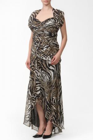 Платье LUISA SPAGNOLI. Цвет: леопард