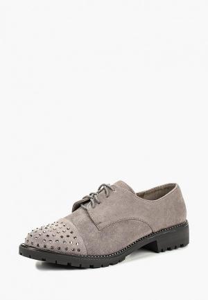 Ботинки Ideal Shoes. Цвет: серый