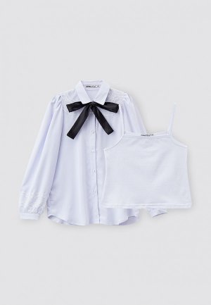 Блуза и топ Orby. Цвет: белый
