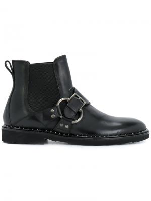 Ботинки-челси с пряжкой Dolce & Gabbana. Цвет: чёрный