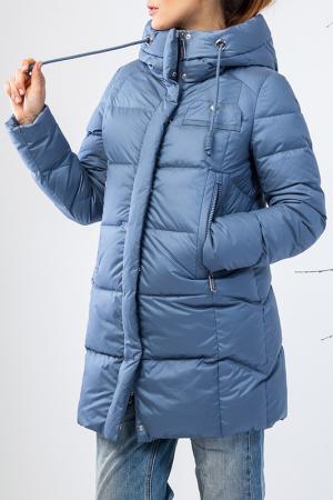 Зимняя куртка CLASNA. Цвет: голубой