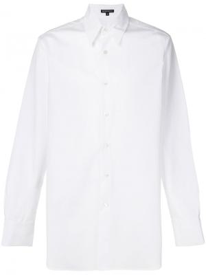Рубашка с накладными карманами Ann Demeulemeester. Цвет: белый