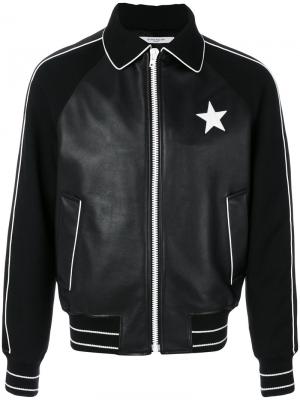 Куртка-бомбер с нашивкой звезды Givenchy. Цвет: чёрный