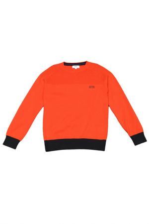 Пуловер BOSS. Цвет: оранжевый