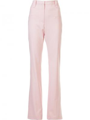 Широкие брюки Altuzarra. Цвет: розовый и фиолетовый