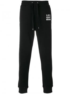Спортивные брюки Love Moschino. Цвет: чёрный