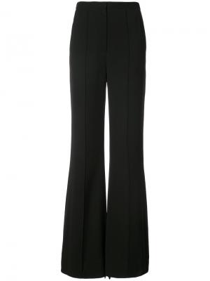 Классические расклешенные брюки Dvf Diane Von Furstenberg. Цвет: чёрный