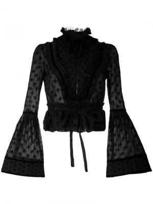 Куртка Victorian с вышивкой Dsquared2. Цвет: чёрный