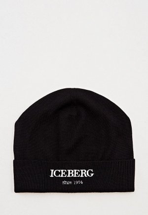 Шапка Iceberg. Цвет: черный