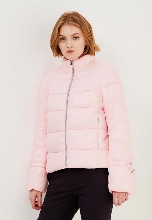 Куртка утепленная Vero Moda. Цвет: розовый