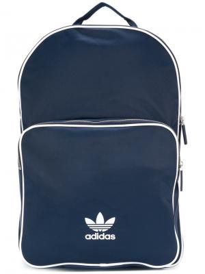 Классический рюкзак Adidas. Цвет: синий