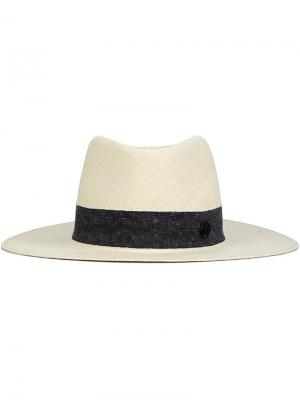 Соломенная шляпа Charles Maison Michel. Цвет: телесный