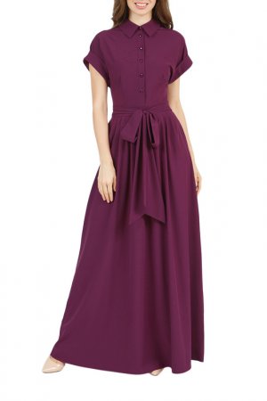Платье Olivegrey. Цвет: лилово-бордовый