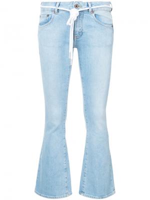 Расклешенные джинсы Off-White. Цвет: синий