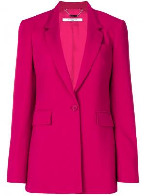 Классический блейзер Givenchy. Цвет: розовый и фиолетовый