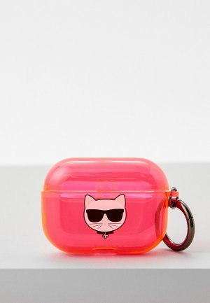 Чехол для наушников Karl Lagerfeld. Цвет: розовый