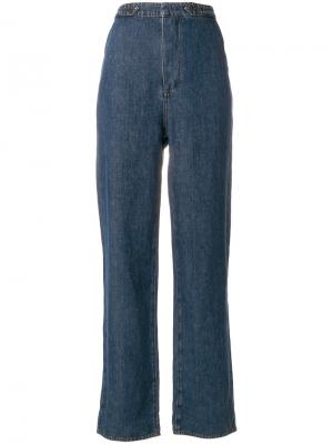 High waist jeans Marni. Цвет: синий