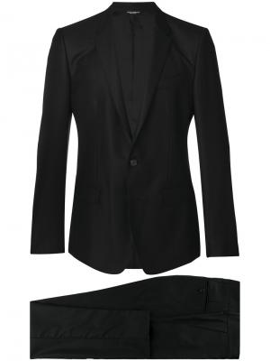 Формальный костюм-двойка Dolce & Gabbana. Цвет: чёрный