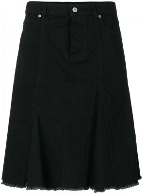 Джинсовая юбка Loewe. Цвет: чёрный
