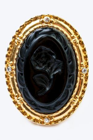 Кольцо FRANSUA ARDY. Цвет: черный
