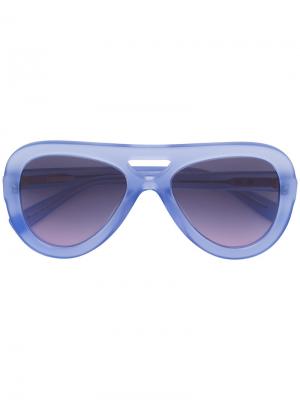 Солнцезащитные очки Charlotte Derek Lam. Цвет: розовый и фиолетовый