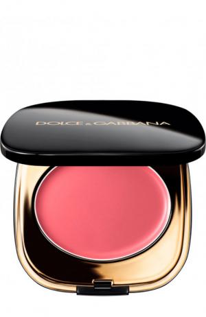 Кремовые румяна, оттенок 30 Rosa Carina Dolce & Gabbana. Цвет: бесцветный