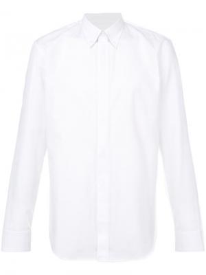 Рубашка на пуговицах Maison Margiela. Цвет: белый