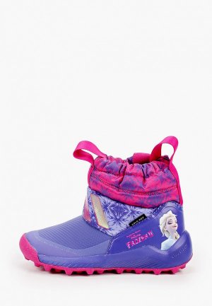 Дутики adidas. Цвет: фиолетовый