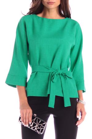 Блуза DIONI. Цвет: зеленый