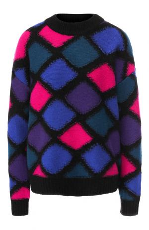 Кашемировый пуловер с вышитым принтом Marc Jacobs. Цвет: разноцветный