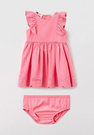Платье и трусы Carter’s. Цвет: розовый