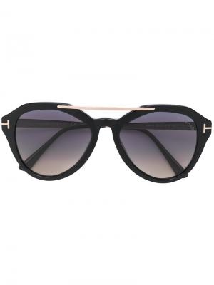 Солнцезащитные очки FT0576S Tom Ford Eyewear. Цвет: чёрный