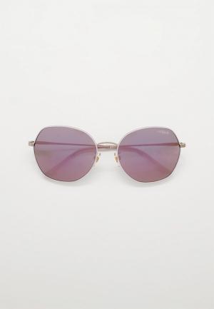 Очки солнцезащитные Vogue® Eyewear. Цвет: розовый
