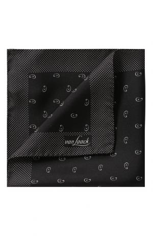 Шелковый платок Van Laack. Цвет: черный