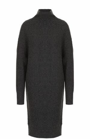 Удлиненный вязаный пуловер из кашемира FTC. Цвет: серый