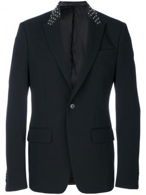Пиджак с заклепками на воротнике Givenchy. Цвет: чёрный