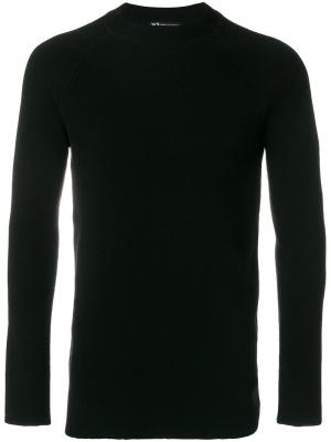 Трикотажный пуловер Y-3. Цвет: чёрный