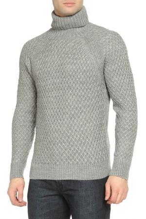 Пуловер THE FRESH BRAND. Цвет: серый