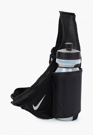 Пояс для бега Nike. Цвет: черный