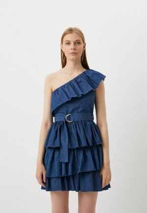 Платье джинсовое Liu Jo. Цвет: синий