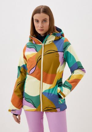 Куртка сноубордическая Billabong. Цвет: разноцветный