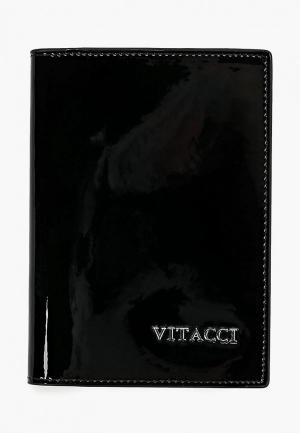 Обложка для документов Vitacci. Цвет: черный