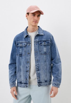 Куртка джинсовая Mossmore. Цвет: синий
