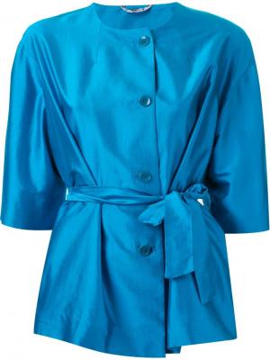 Пиджак с рукавами-кимоно Etro. Цвет: синий